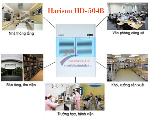 Ứng dụng của máy khử ẩm Harison HD-504B