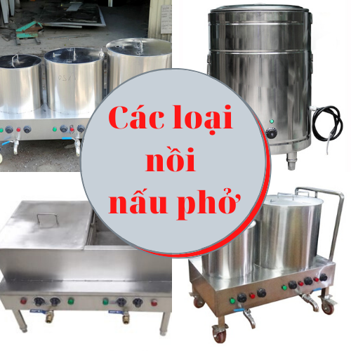 các loại nồi nấu phở bằng điện